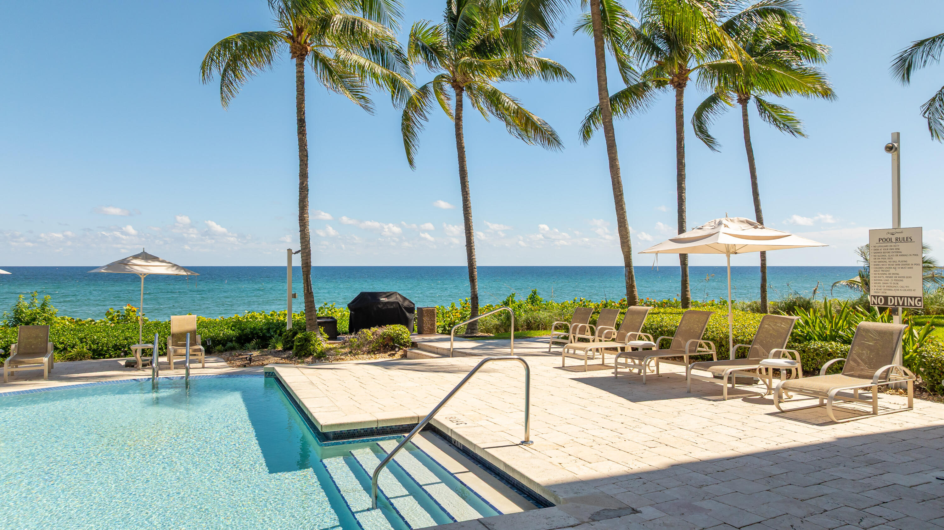Resort style pool
