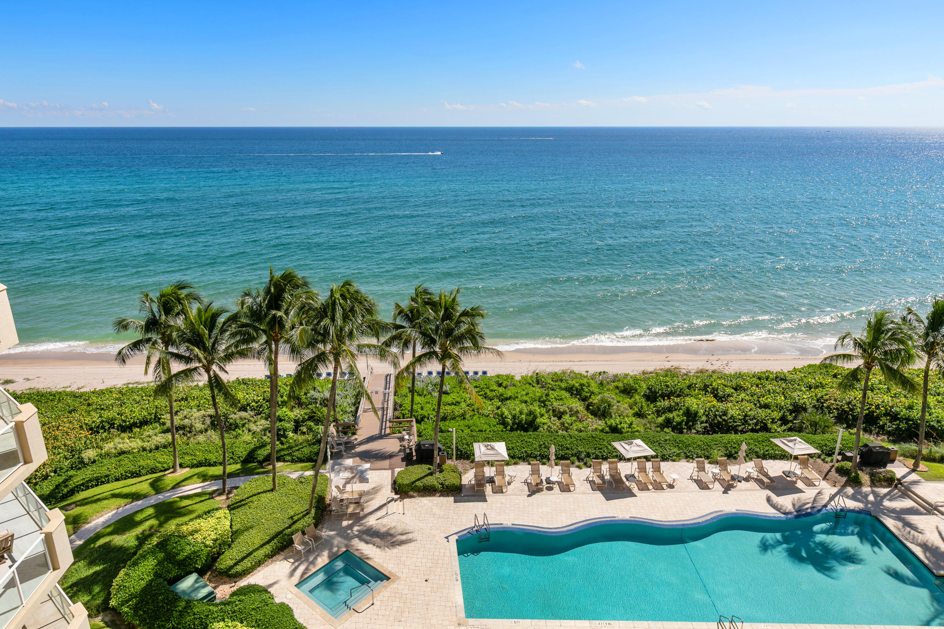 Balcony off living area. Incredible Atlantic Ocean views.