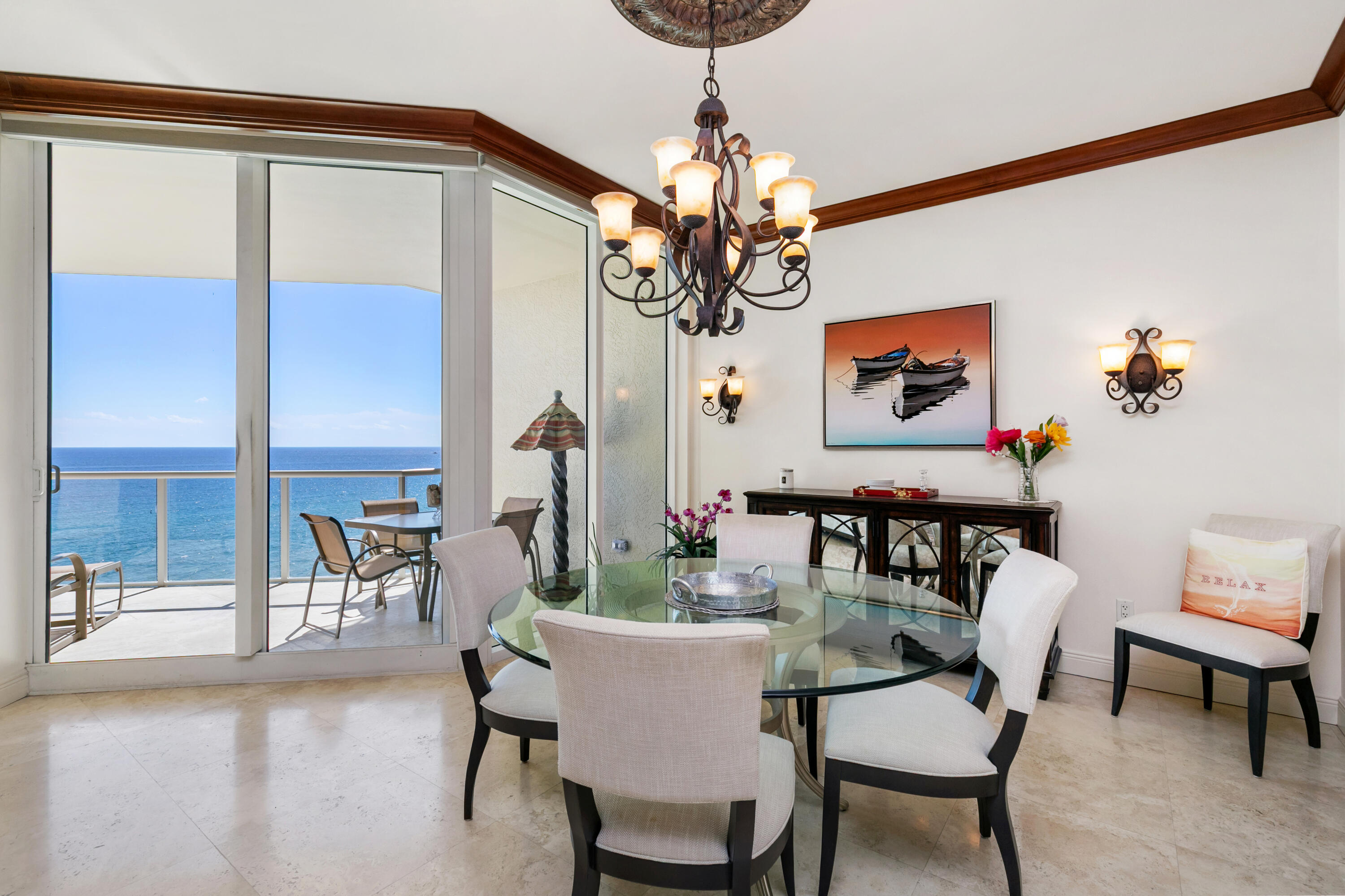 Dining area.