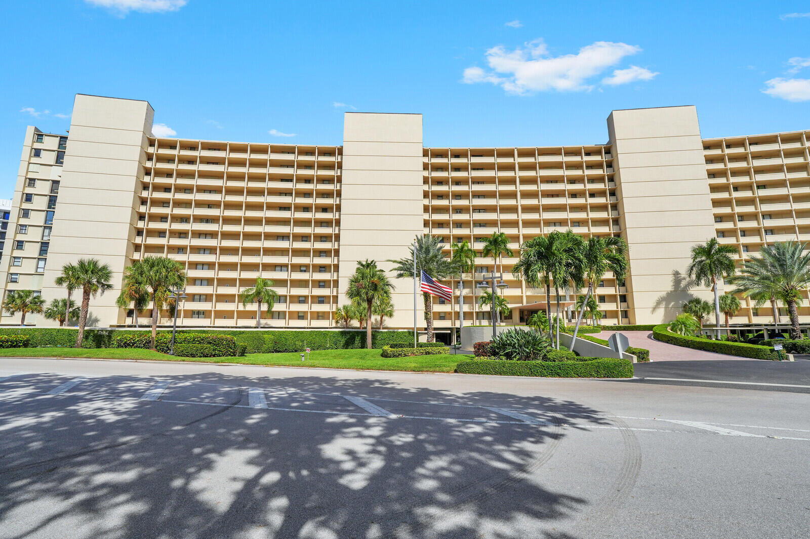 Front of building
