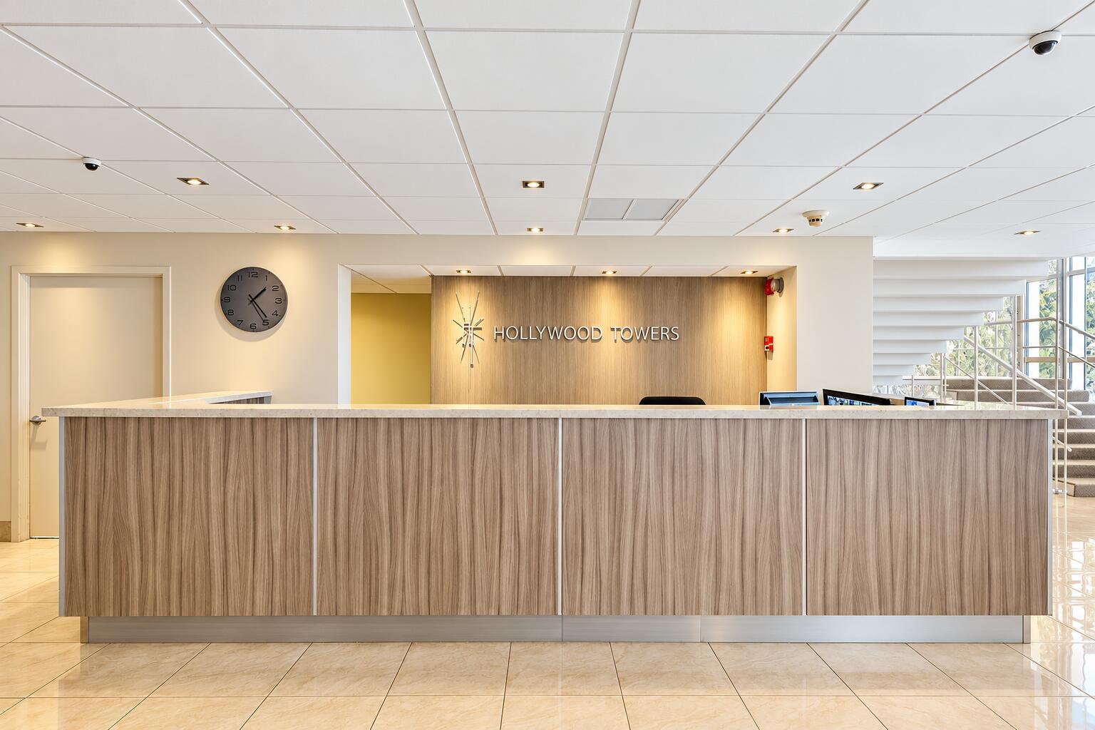 Hollywood Towers Modern Lobby