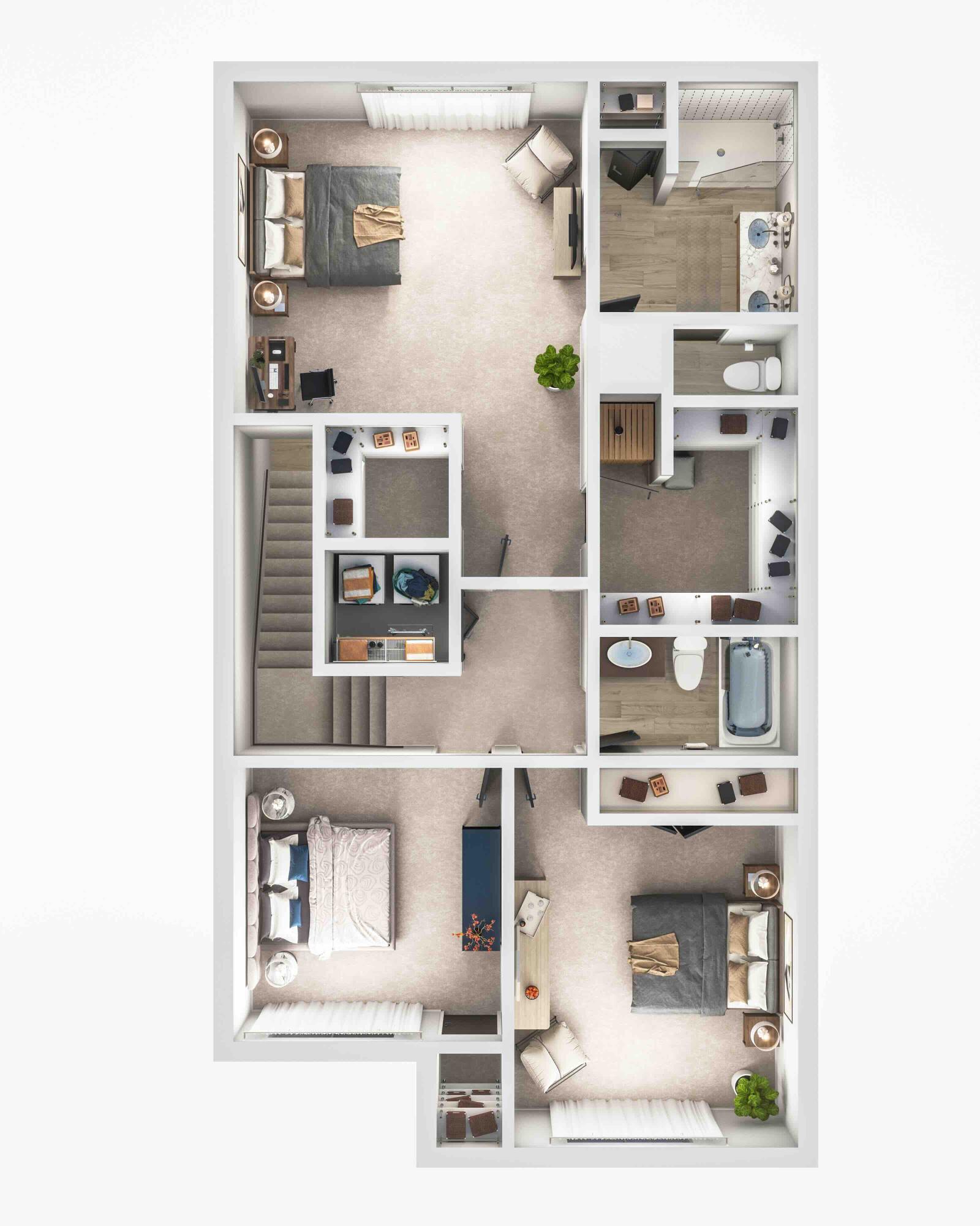 Standard Unit - Celebration Pointe_floor