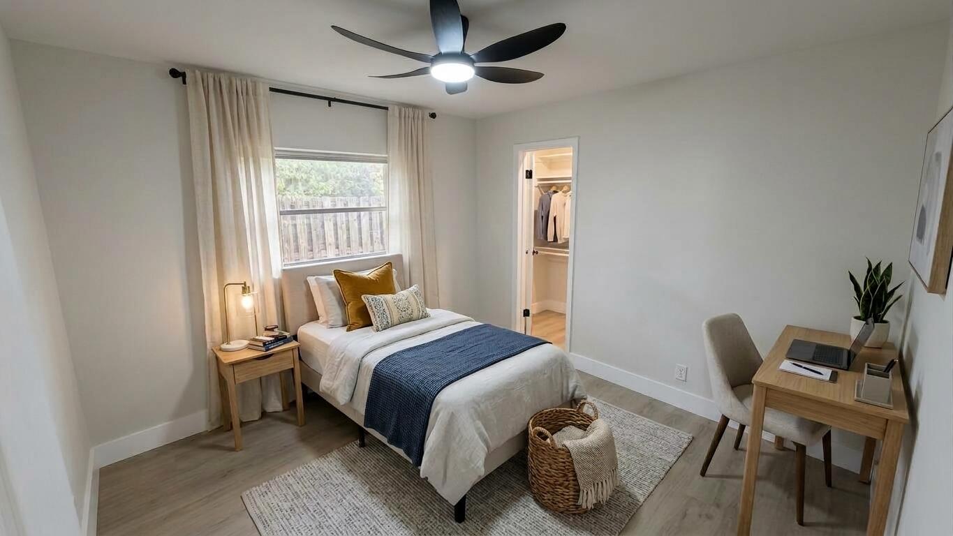 2nd bedroom-staged
