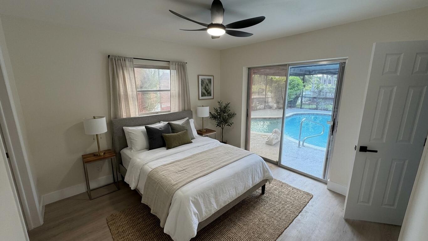 4th bedroom staged