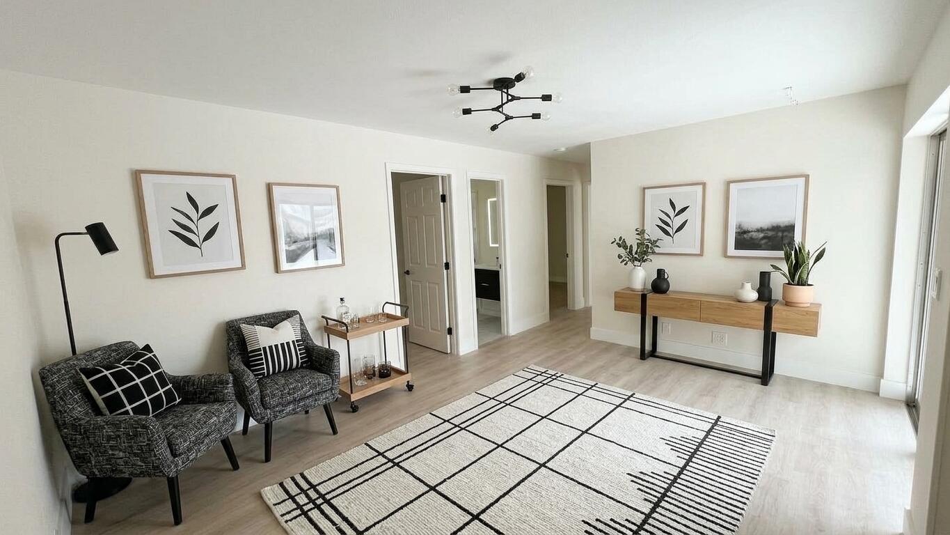 Family room-staged