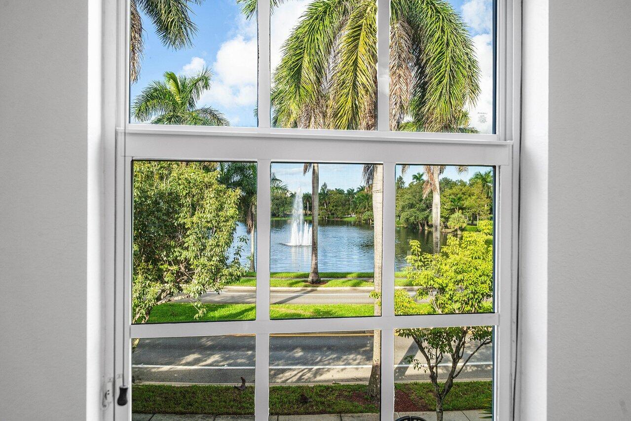 View from master bedroom