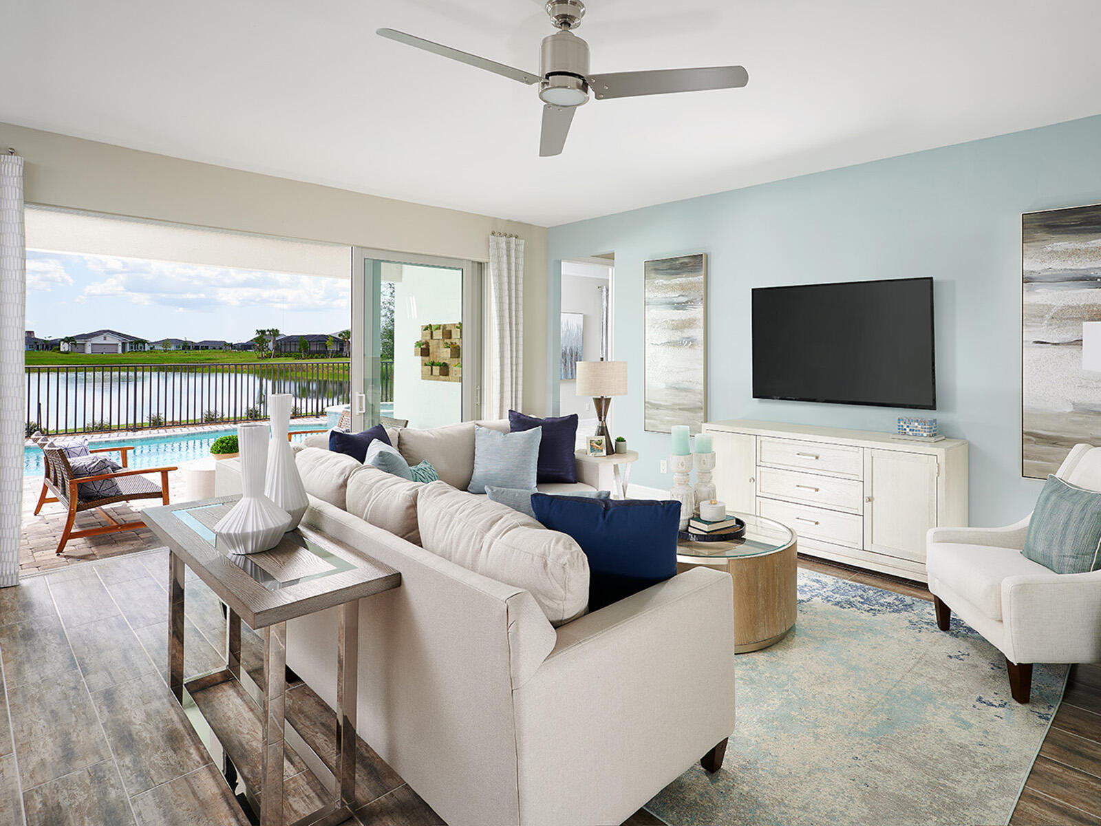 Photos are not of the actual home, but are photos of the builder home with same floorplan with similar interior finishes.