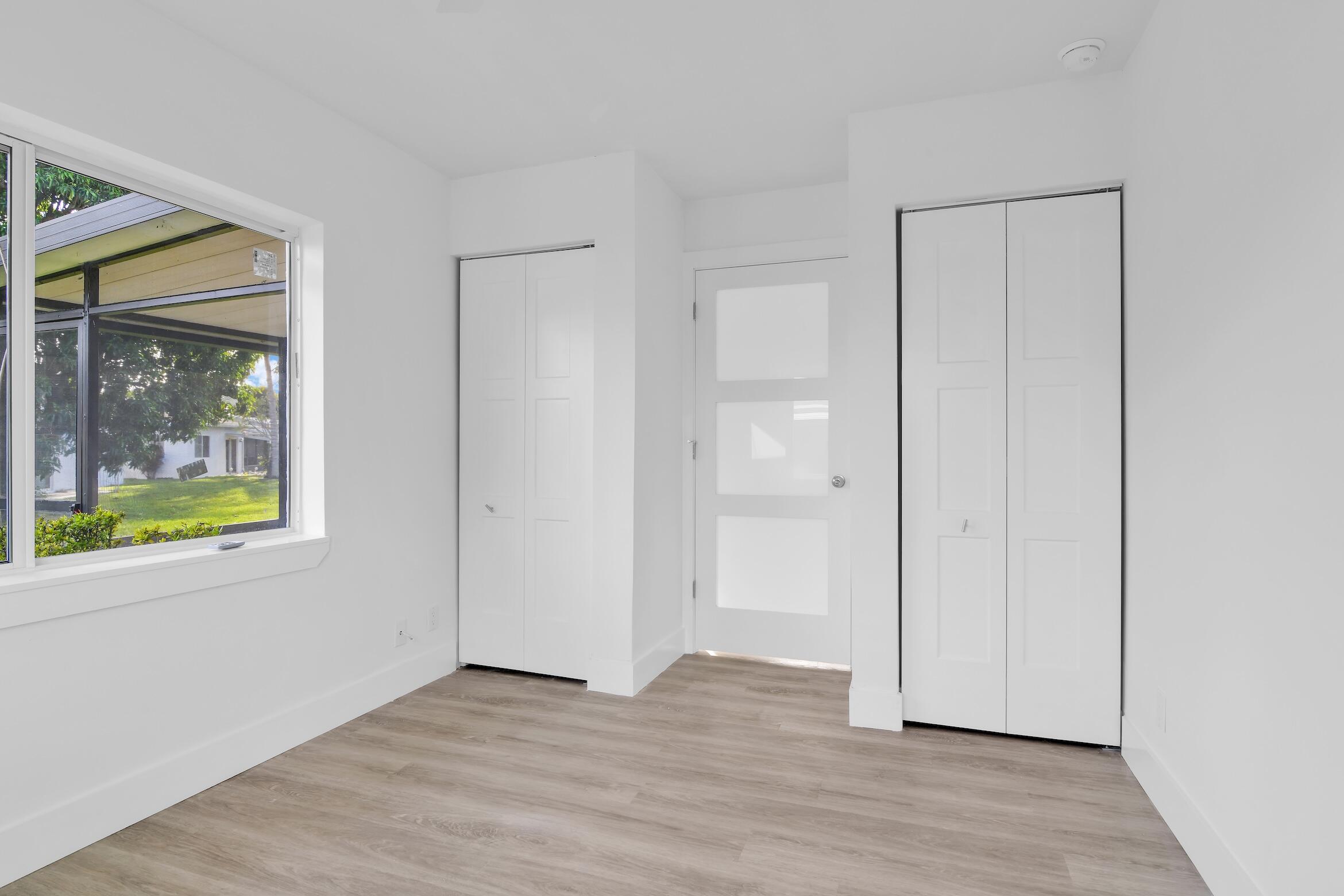 third bedroom closets