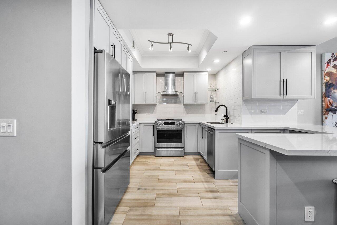 Expanded Custom Kitchen