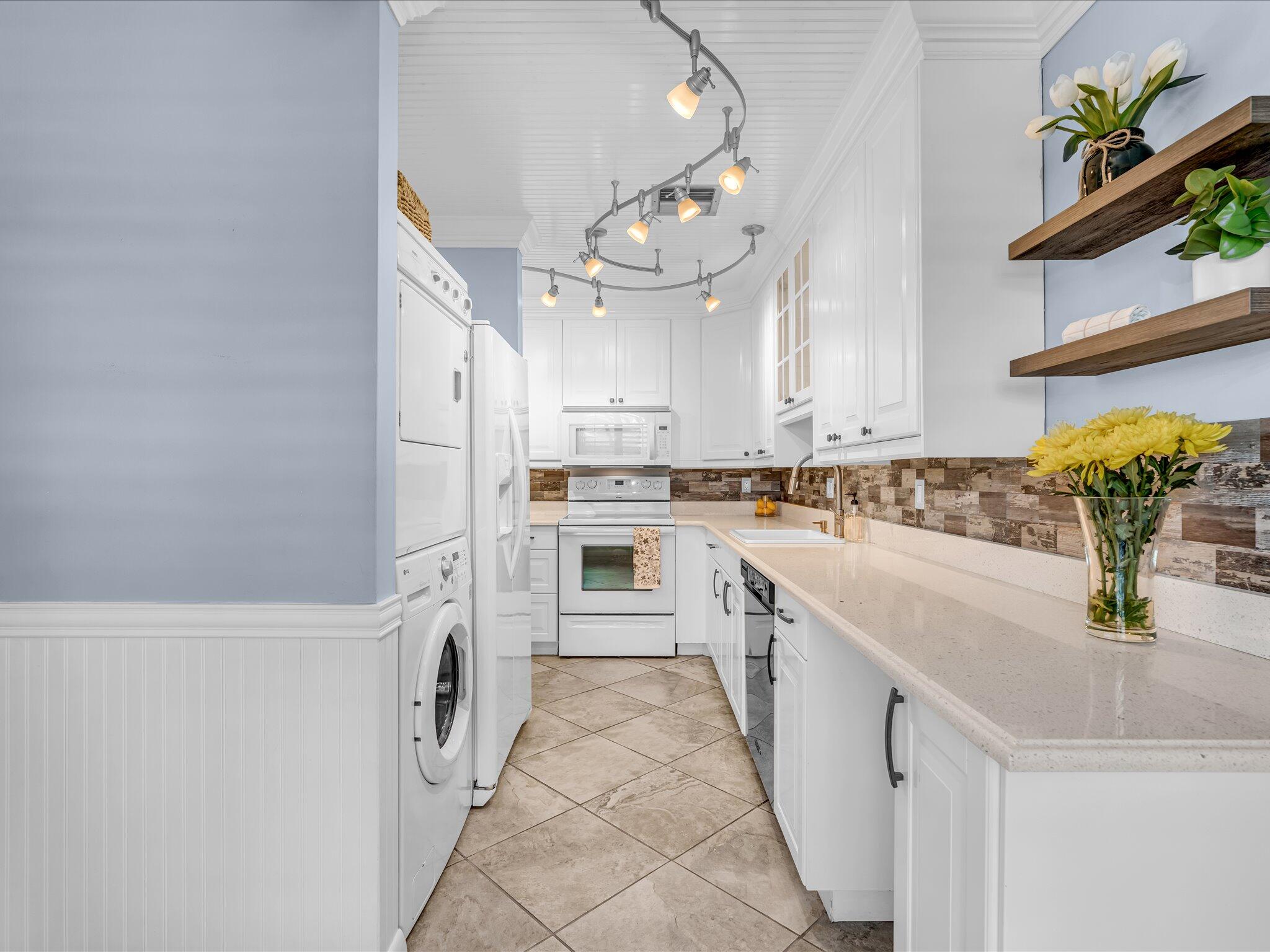 Continuous Tile Flooring