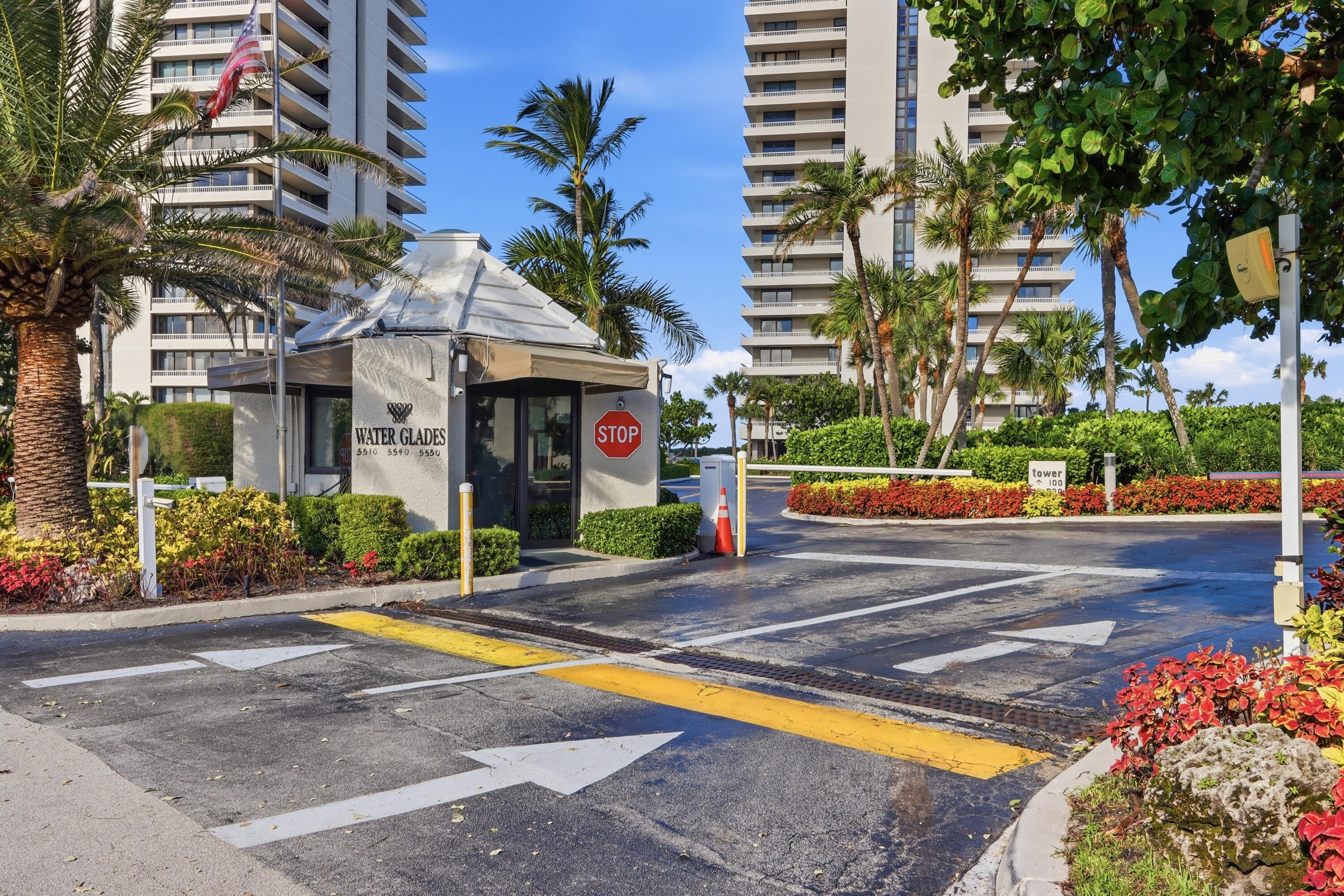 gated community entrance