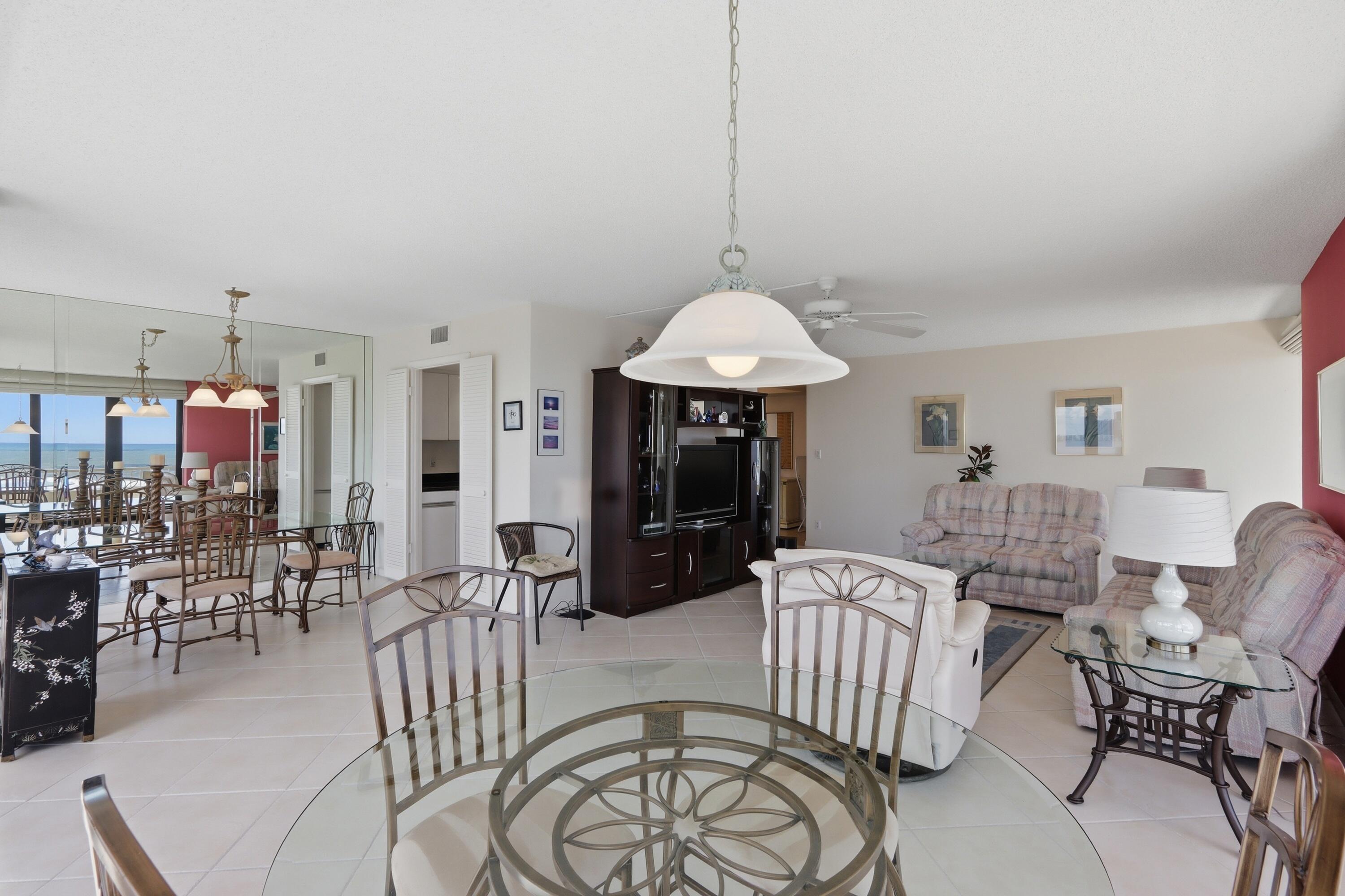 great room & dining area