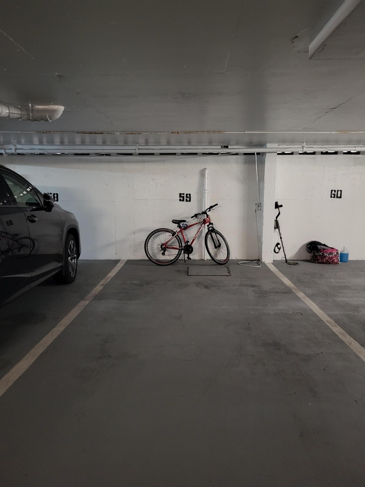 underground garage parking