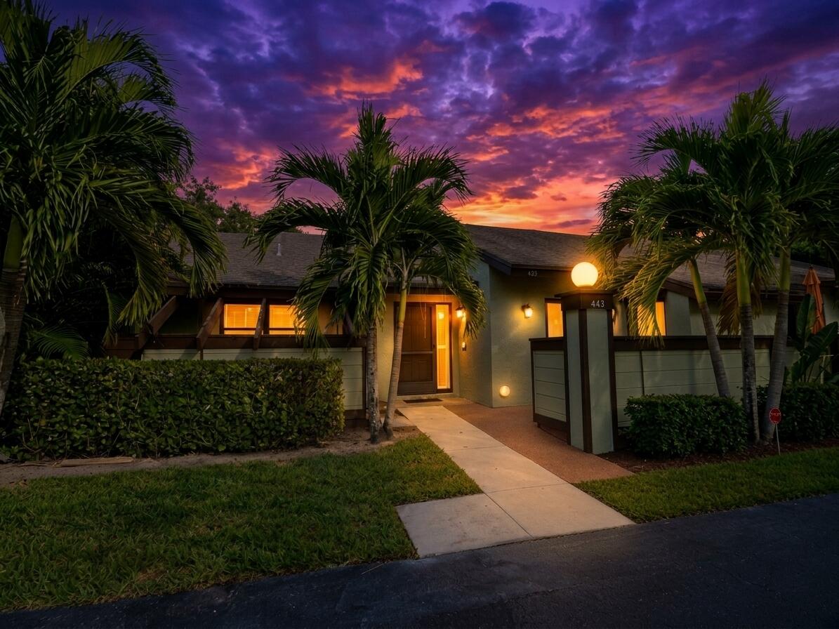 Front Exterior Twilight
