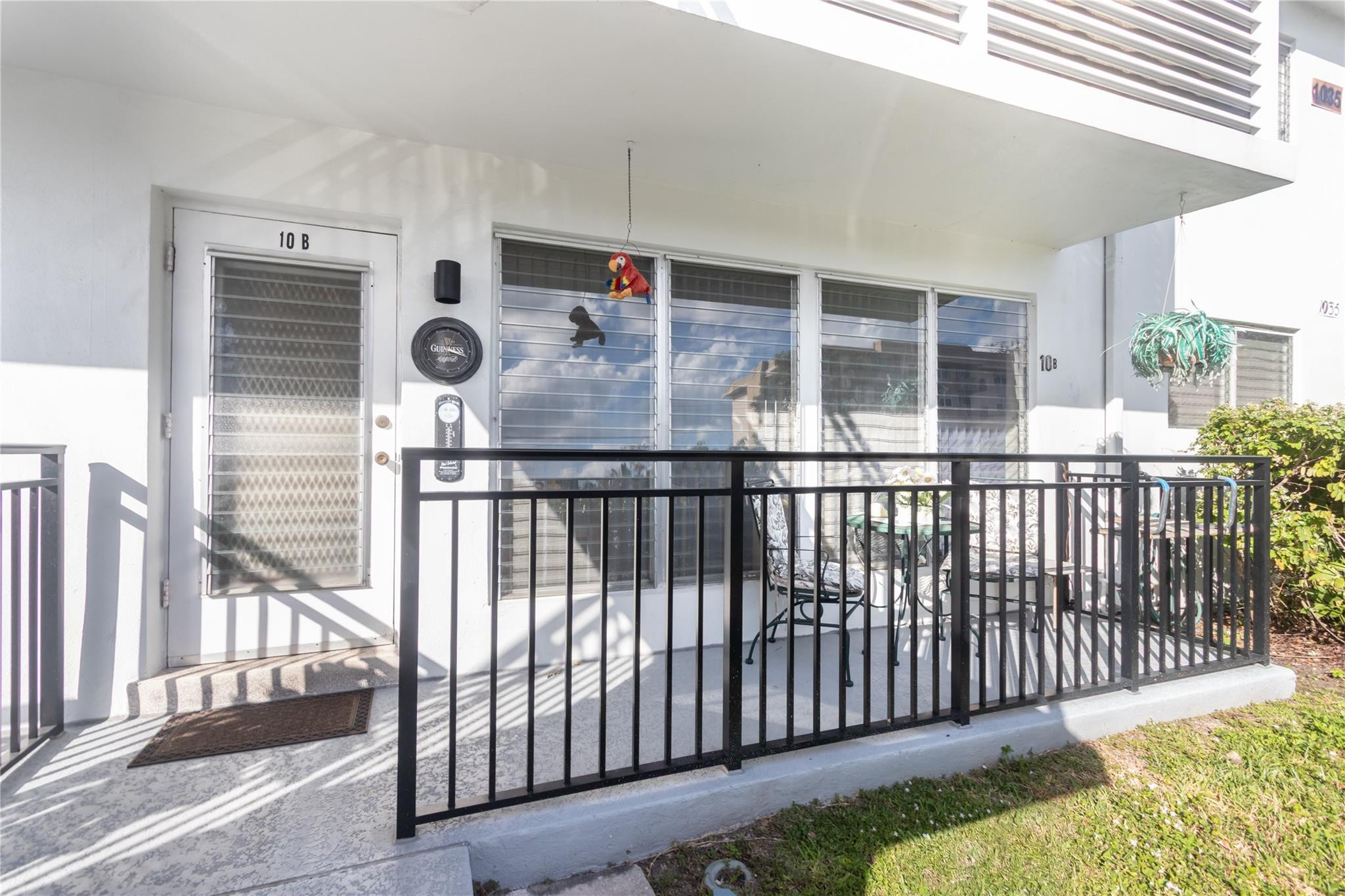 First floor unit for easy accessability.