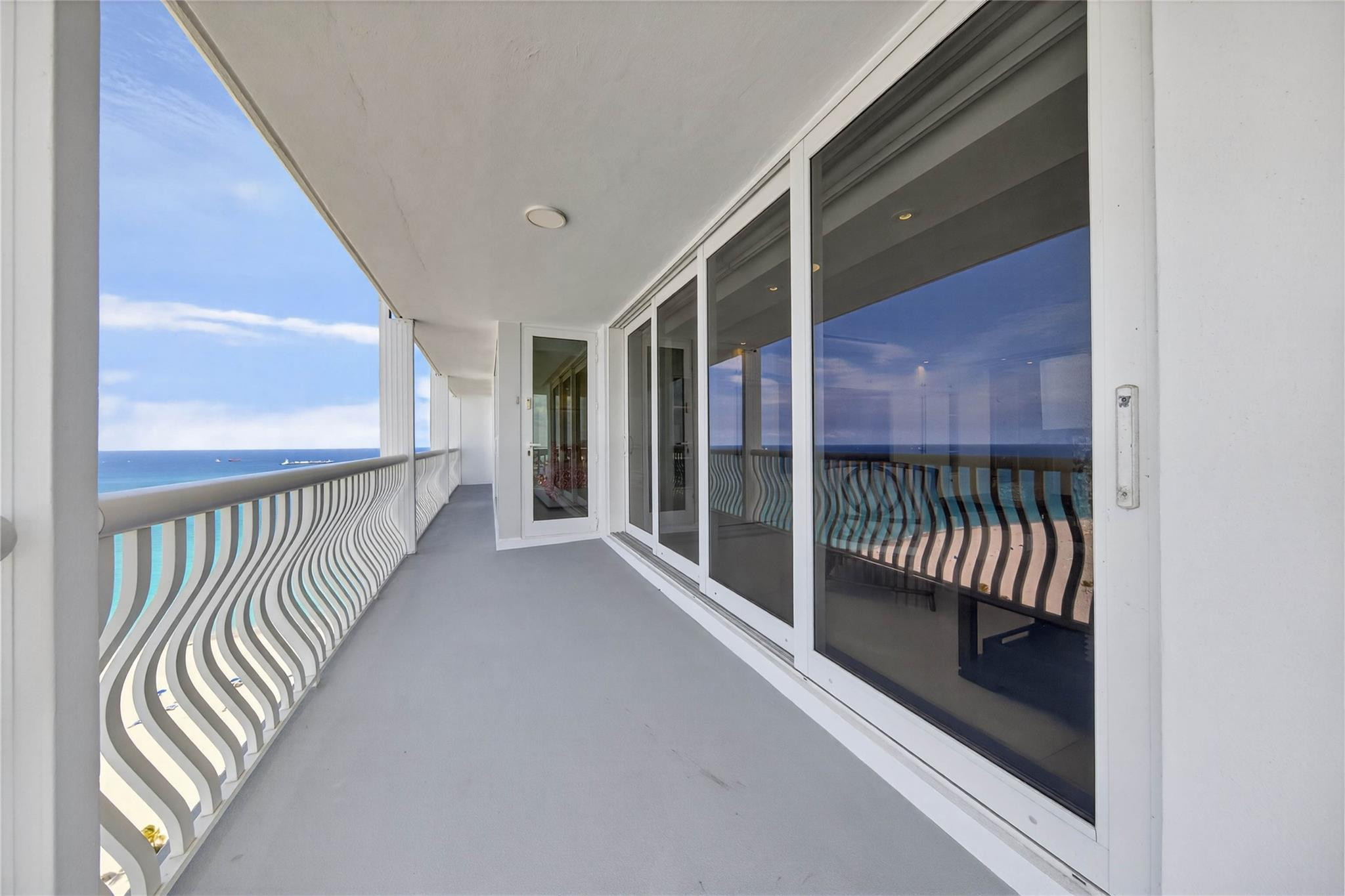 Northern Balcony Area Looking East