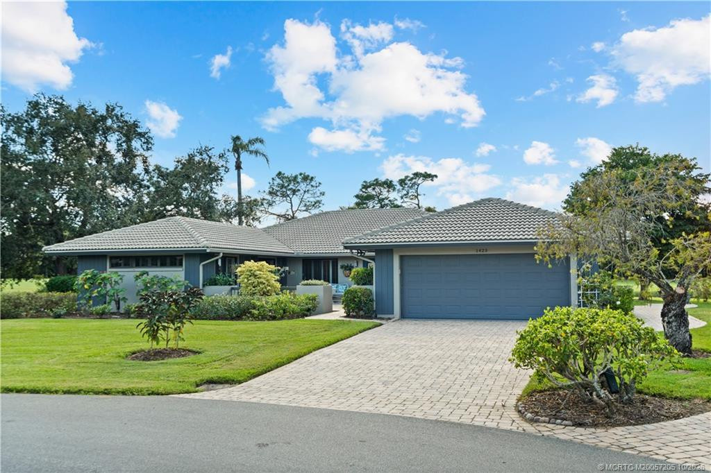 Beautifully landscaped home