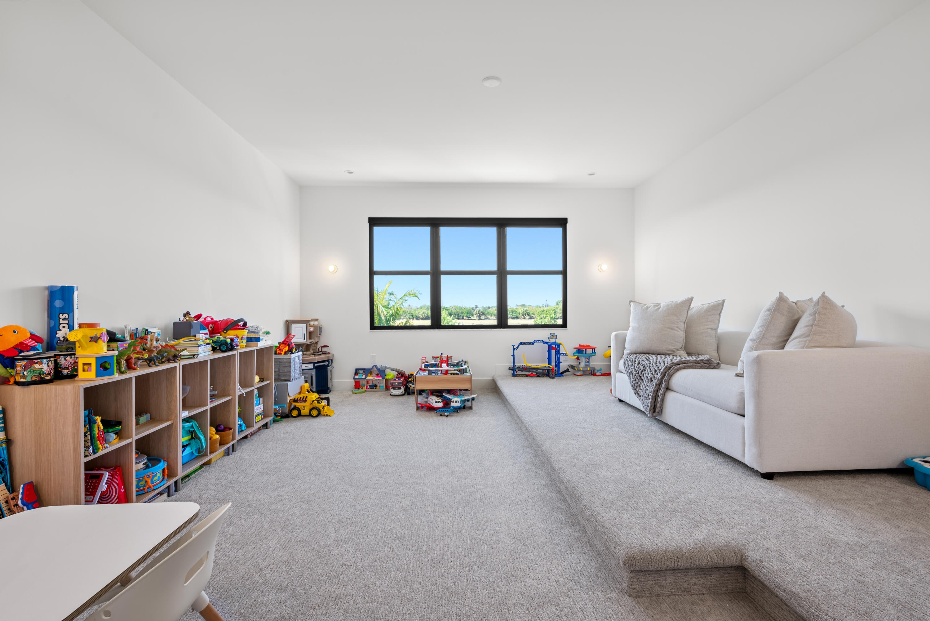 Media Room currently used as Playroom