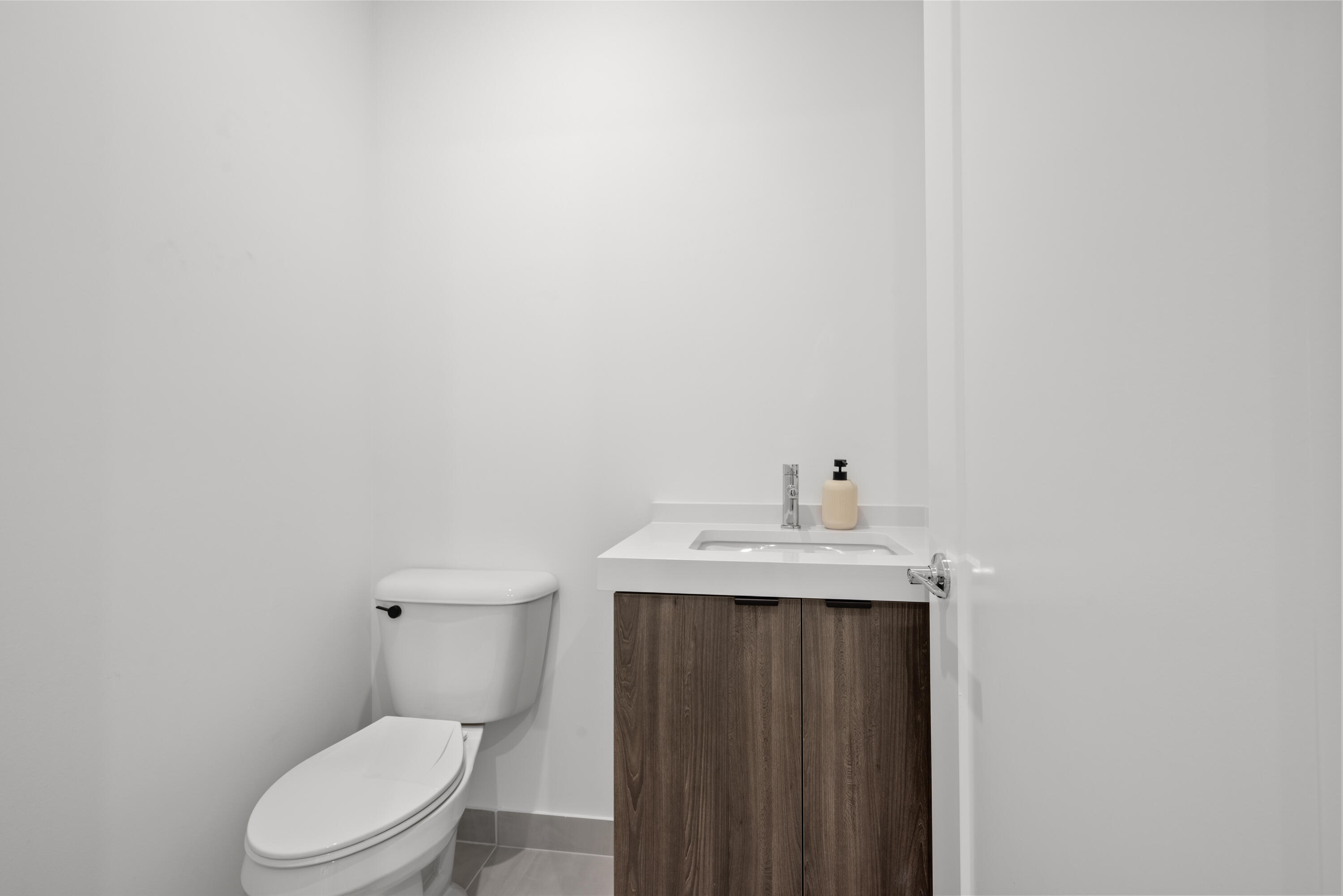 Bathroom next to Media Room