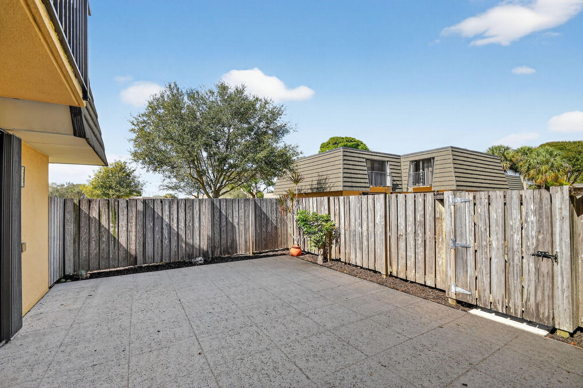 Fenced and Private Patio