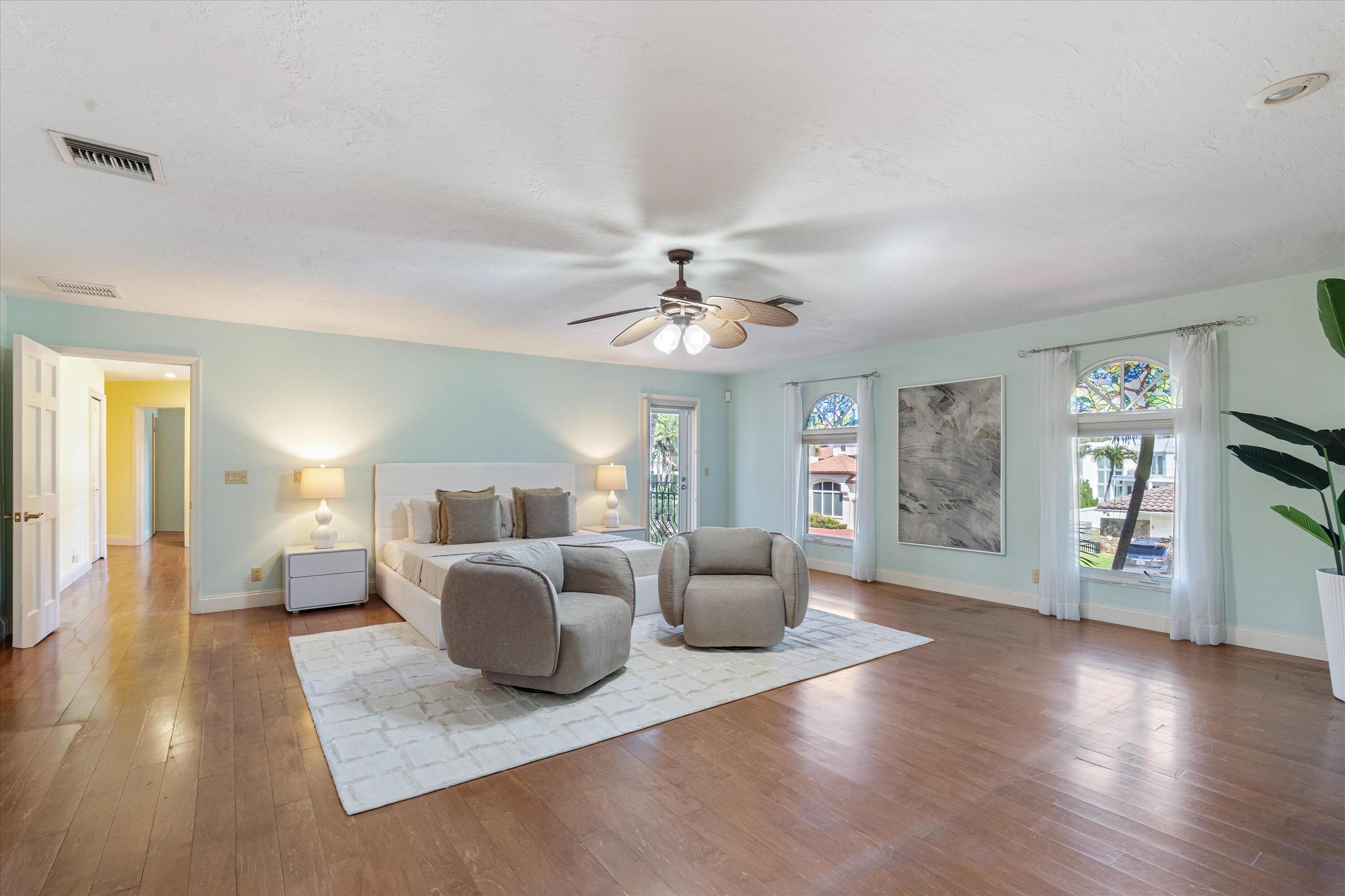 Oversized Primary Bedroom upstairs
