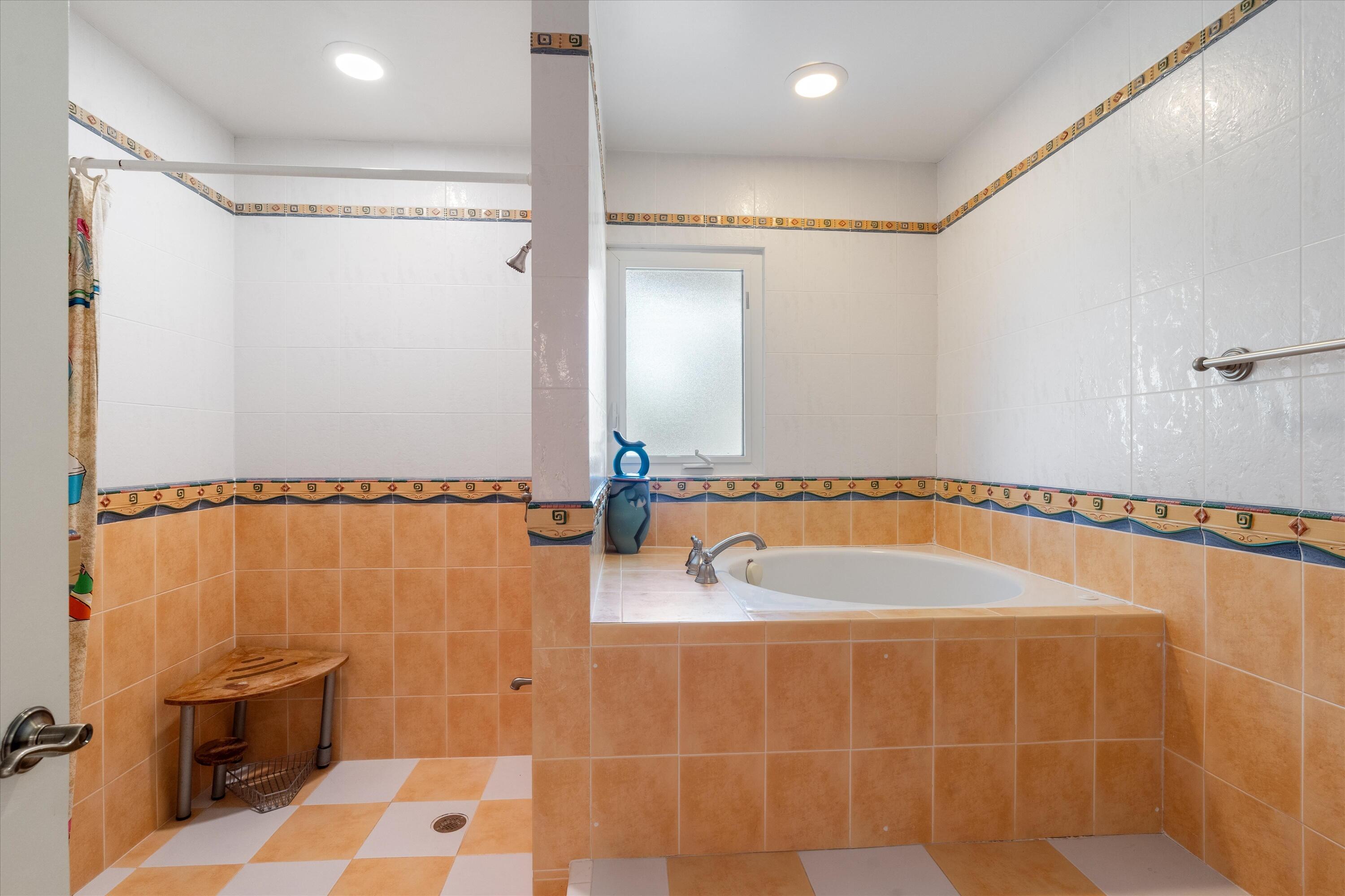 Jack and Jill Bathroom with Jacuzzi