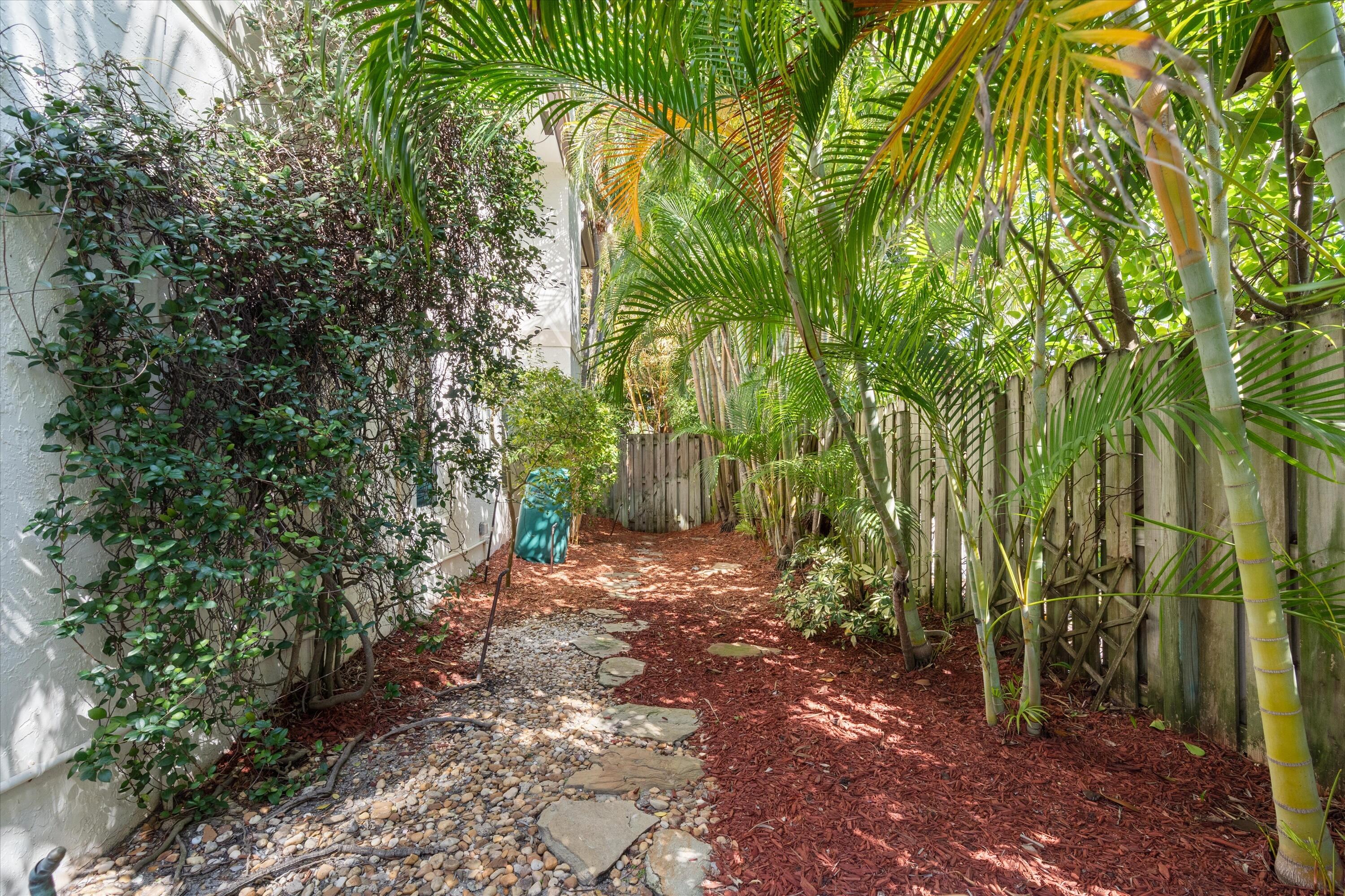 Serene East side of the Property