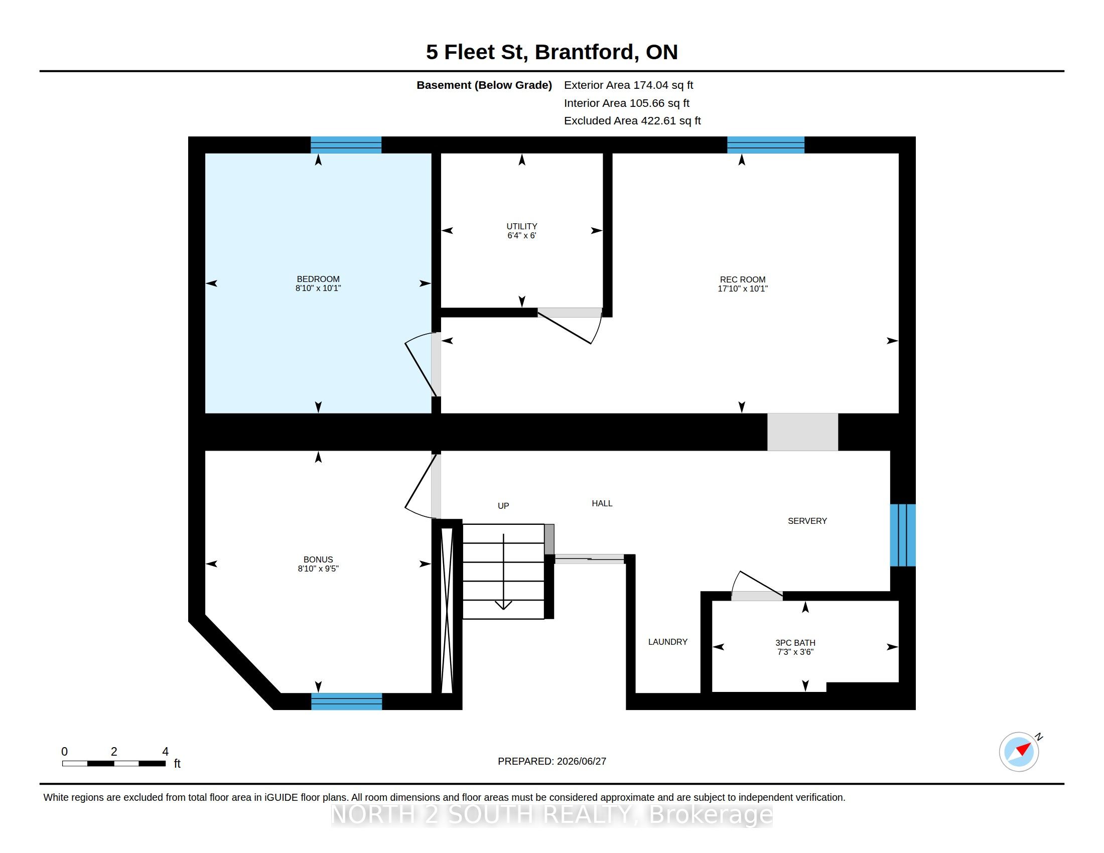 5 Fleet Street, Brantford, Brantford ON N3T 3S8